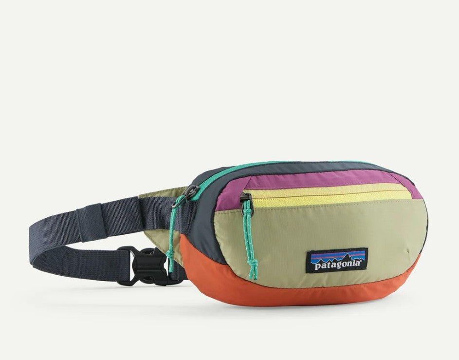 patagonia black hole hip pack 1l Patagonia Terravia Mini Hip Pack Patchwork: Gumtree Green