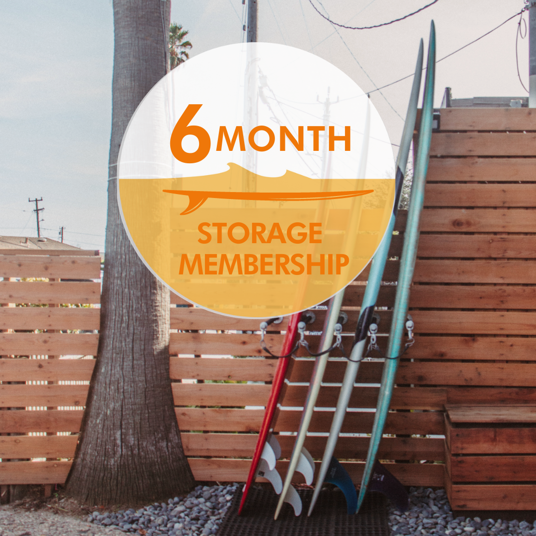 6 Month Santa Cruz Membership - With Surfboard Storage