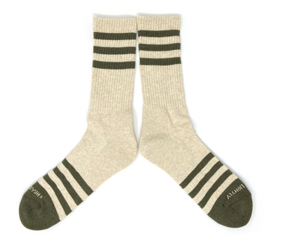 Heather Stripe Socks