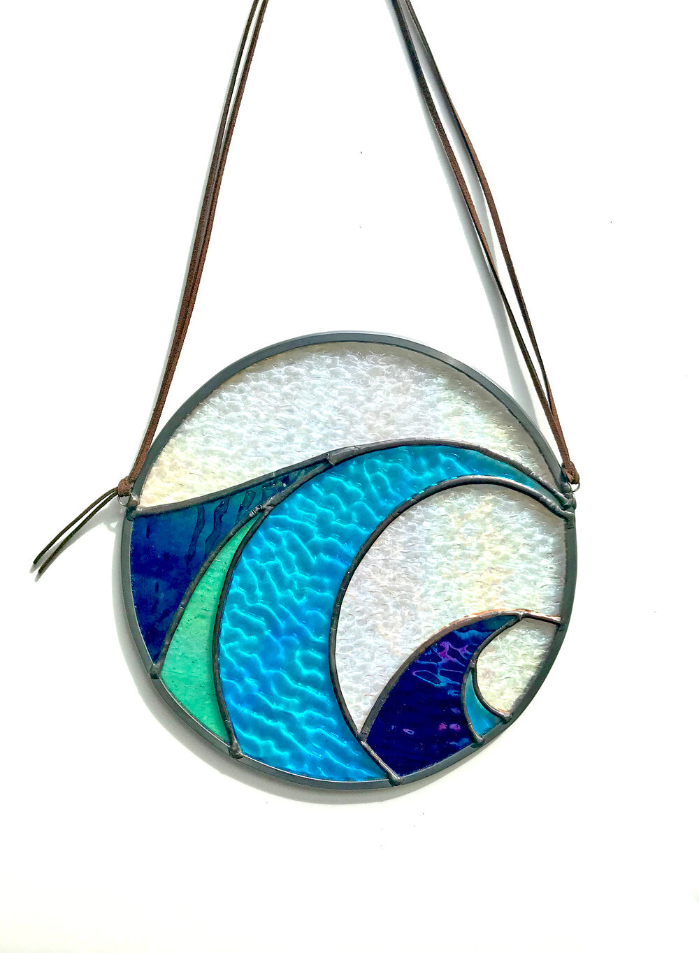Double Wave Stained Glass