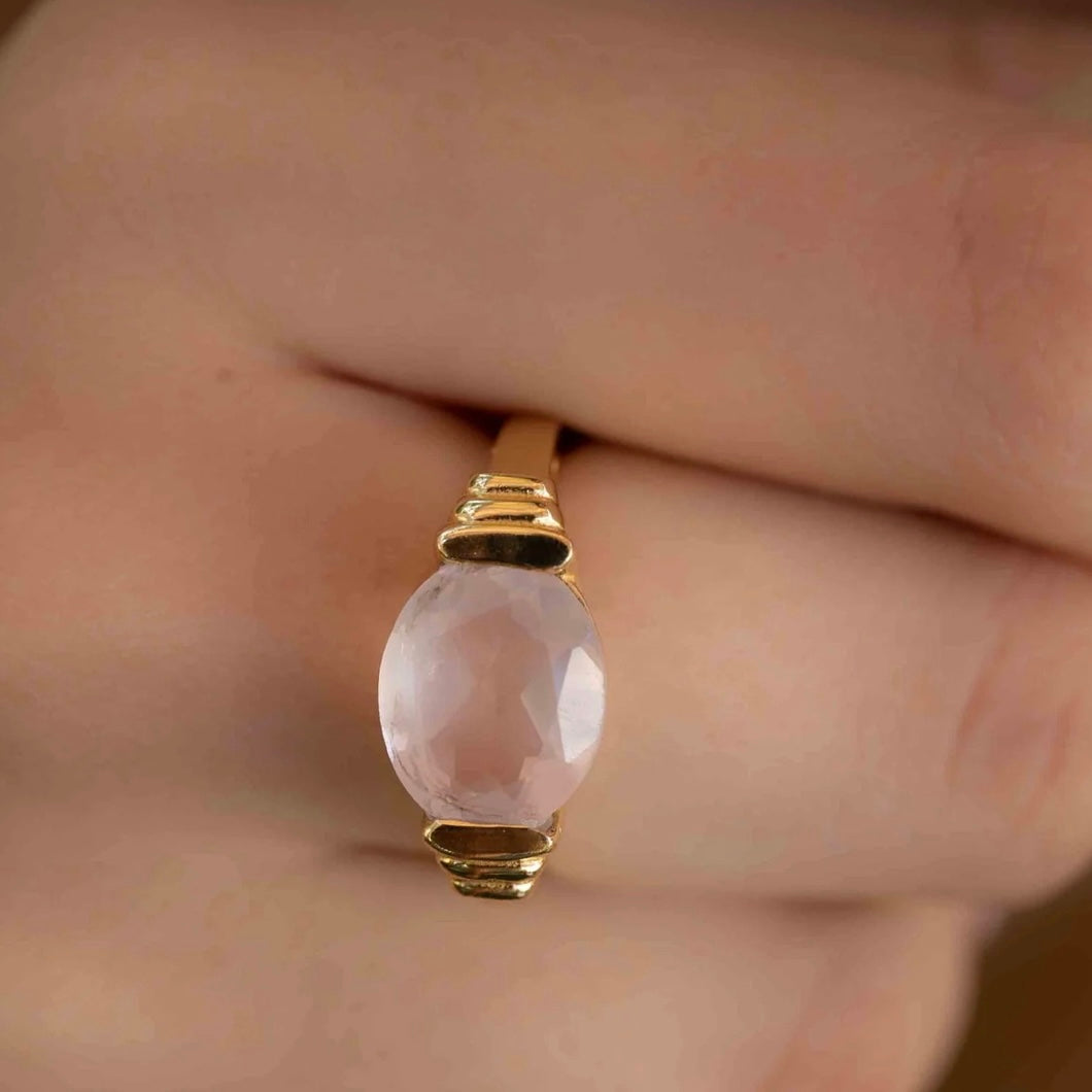 Rose Quartz Ring