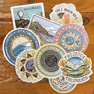 Yeates Clay Stickers