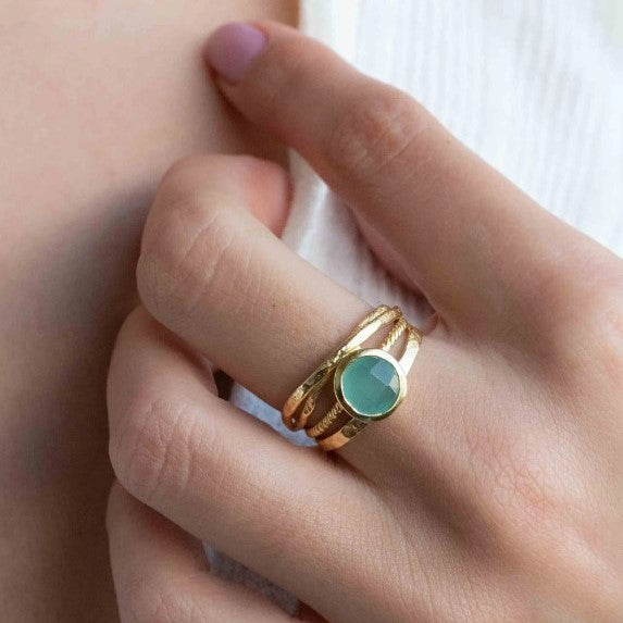 Gold Plated Statement Ring