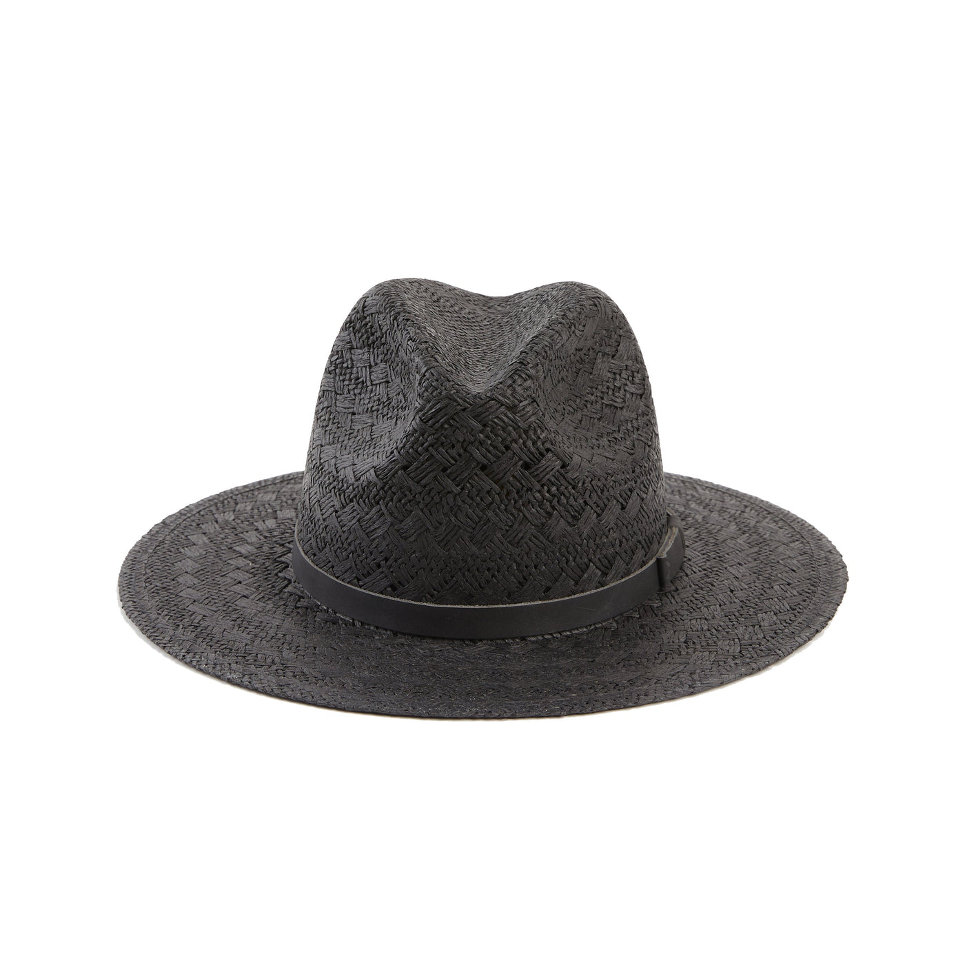 Stevie-B Black Straw Hat