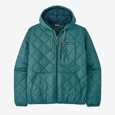Men's Diamond Quilted Bomber Hoody