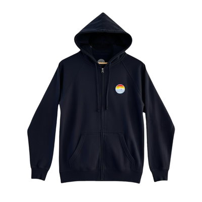 Traveler Patch Zip Hoodie
