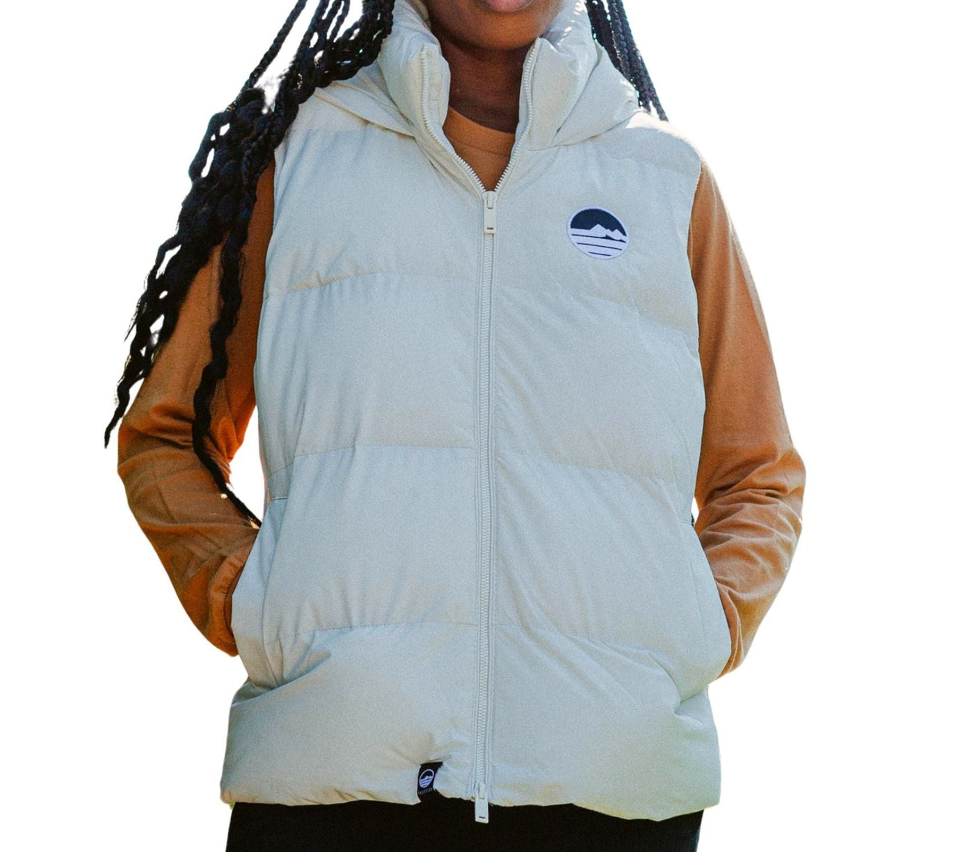 Women's Traveler Patch Mountain Puffy Vest