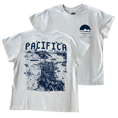 Womens Pacifica Map Tee