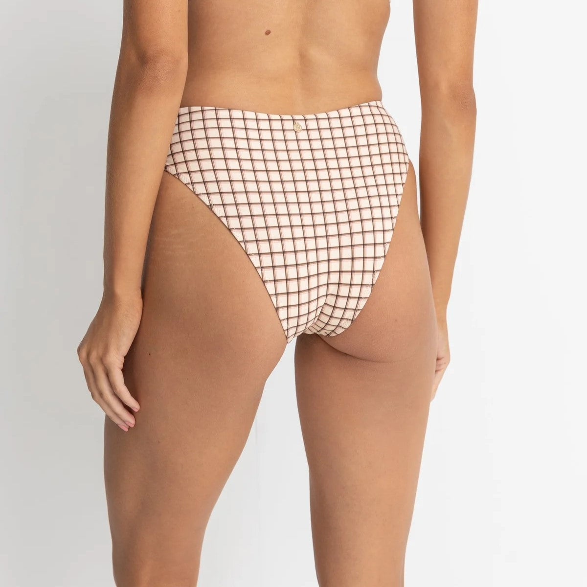 Rumi Check Hi Waist Pant