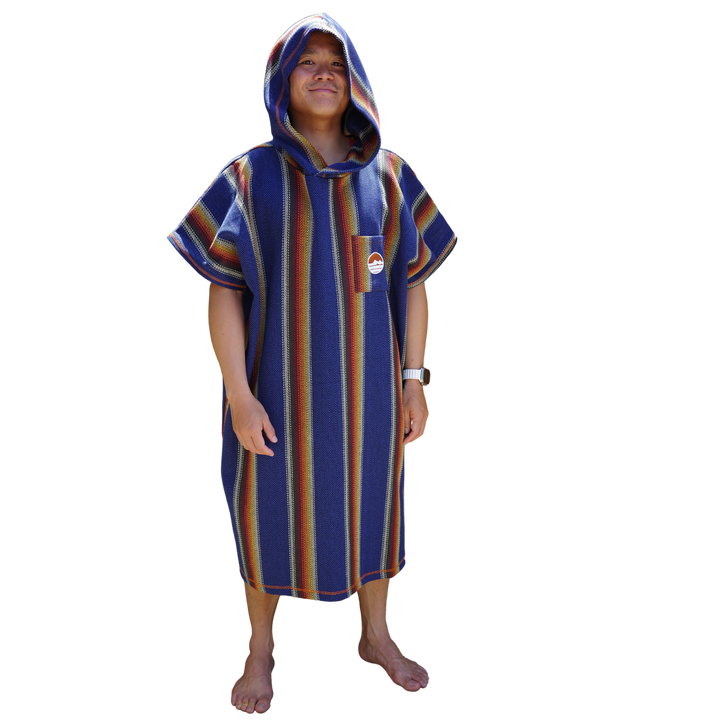 Traveler x Bomb Waves Changing Poncho Traveler Surf Club