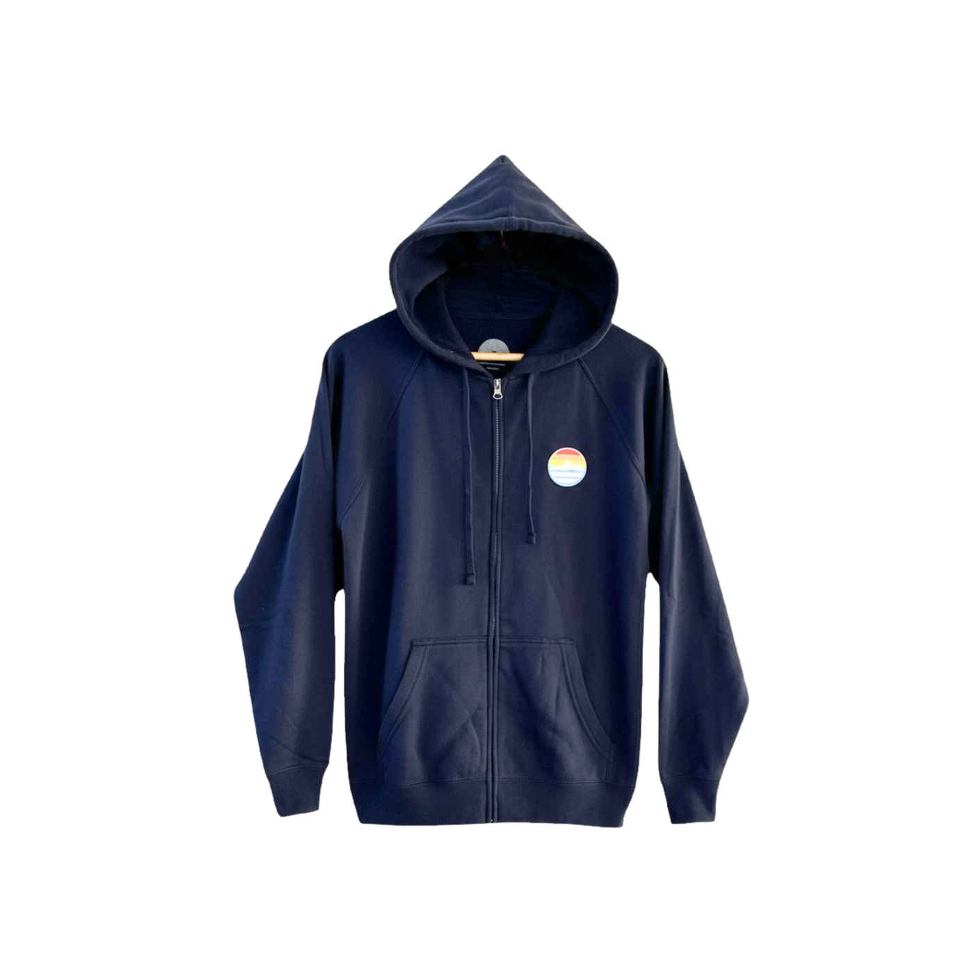 Traveler Patch Zip Hoodie