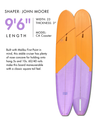 Fiberglass Surfboard Rentals - Malibu
