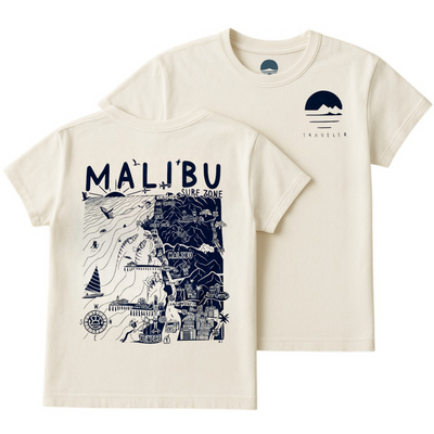 Womens Malibu Map Tee