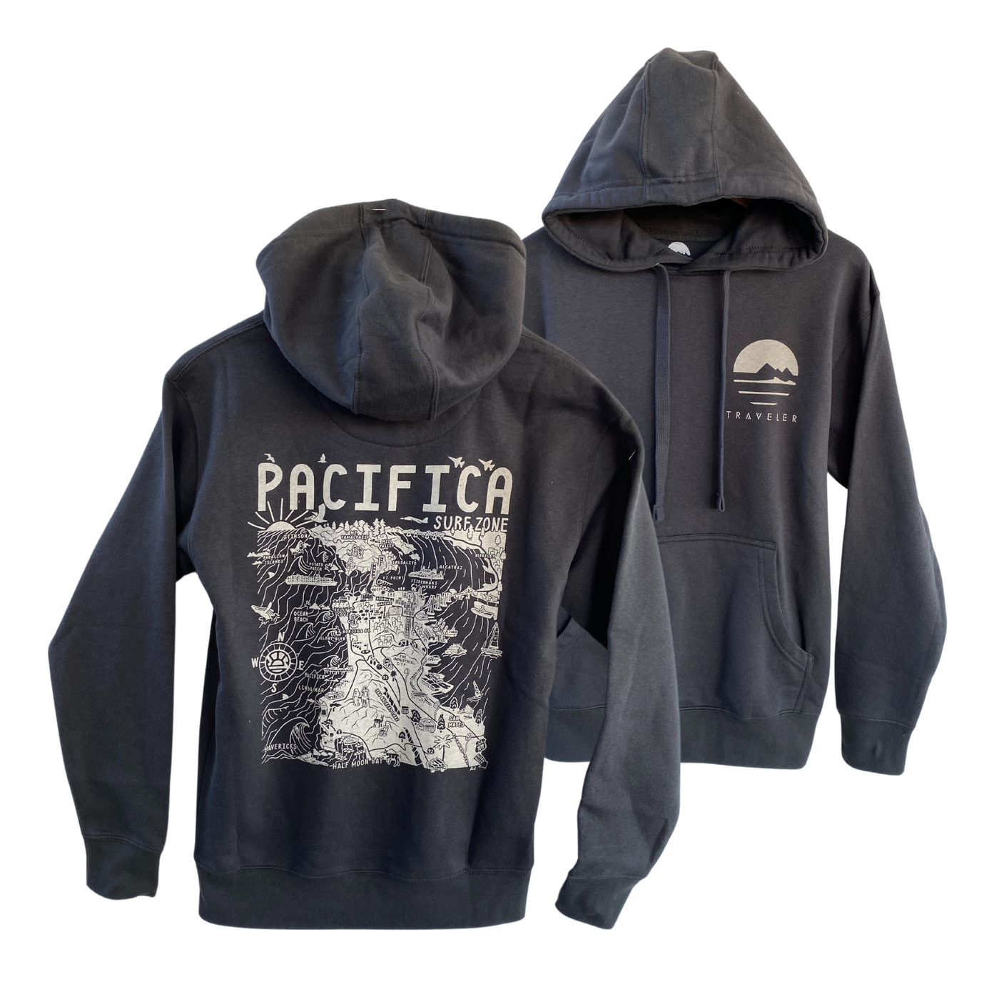 Pacifica Map Hoodie