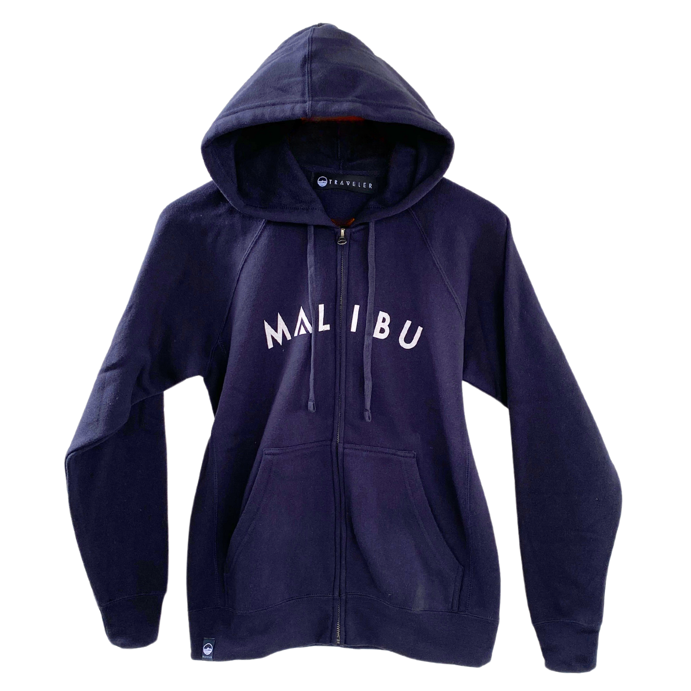 Malibu Letter Zip Hoodie