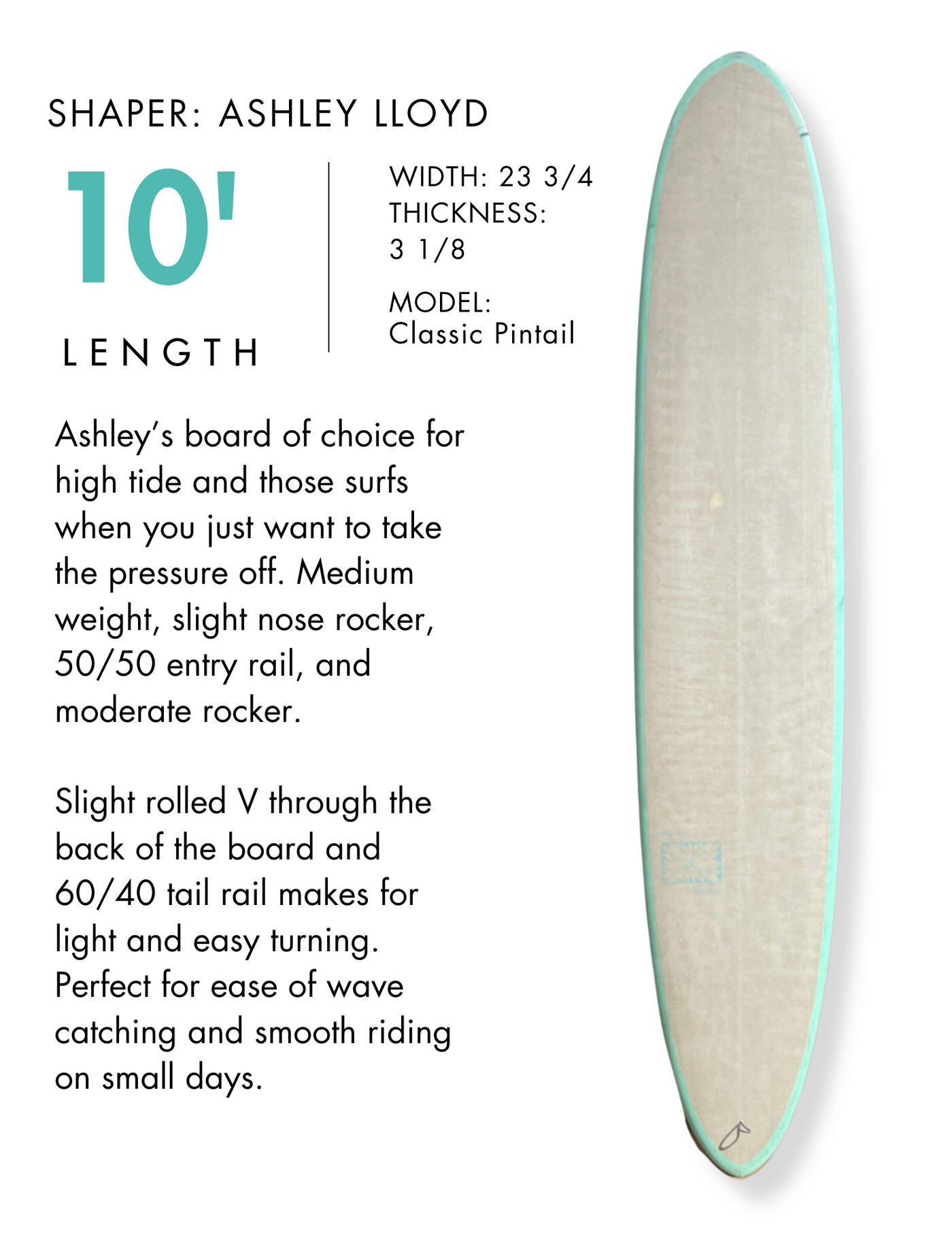 Fiberglass Surfboard Rentals - Santa Cruz