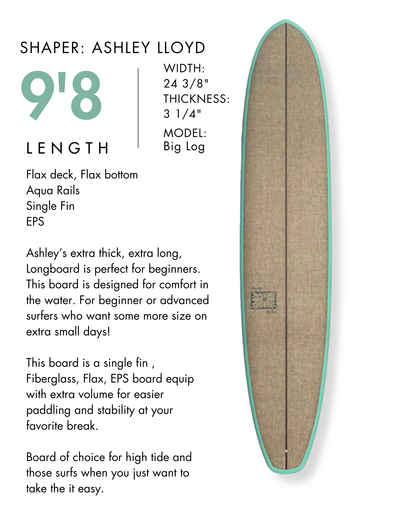 Fiberglass Surfboard Rentals - Santa Cruz