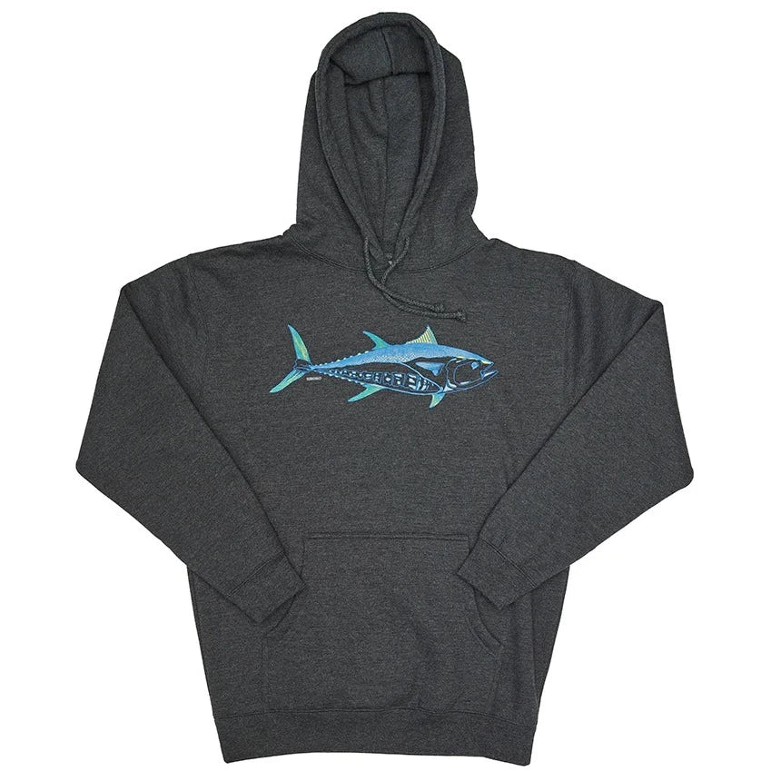 Blue Fin Pullover Hoodie