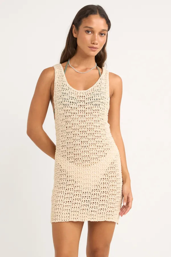 Maddie Knit Scoop Neck Mini Dress