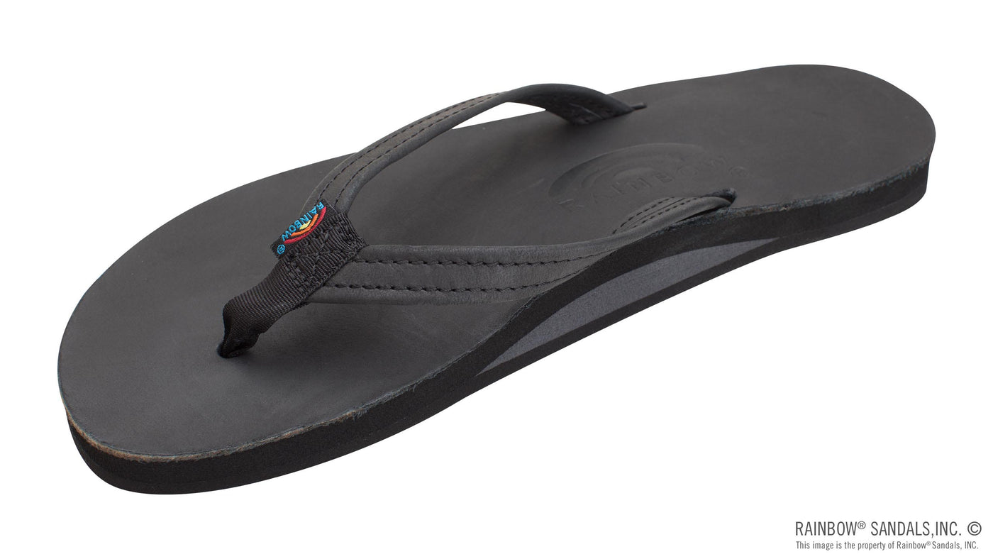 Single Layer Classic Leather with Arch Support and a 1/2" Narrow Strap