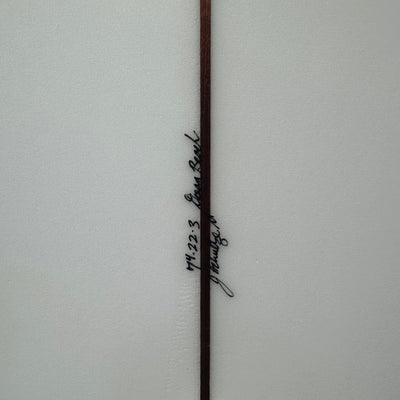 7'4 John Schultze Pin Tail Mid Length 2+1