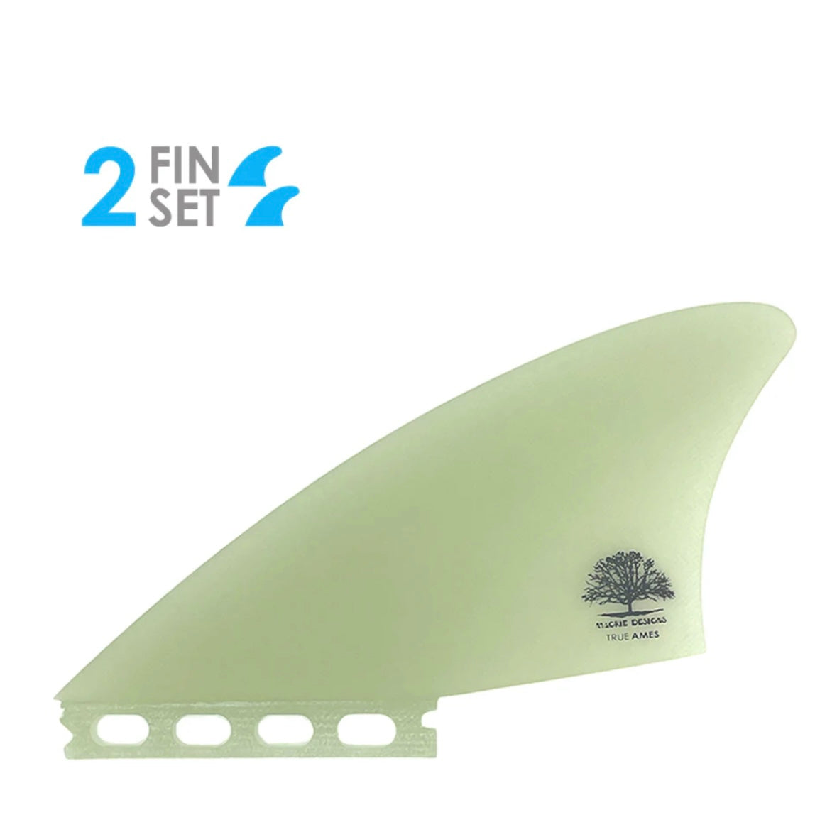 Mackie Sidecut Fish Keel - Futures Compatible (Solid Fiberglass)