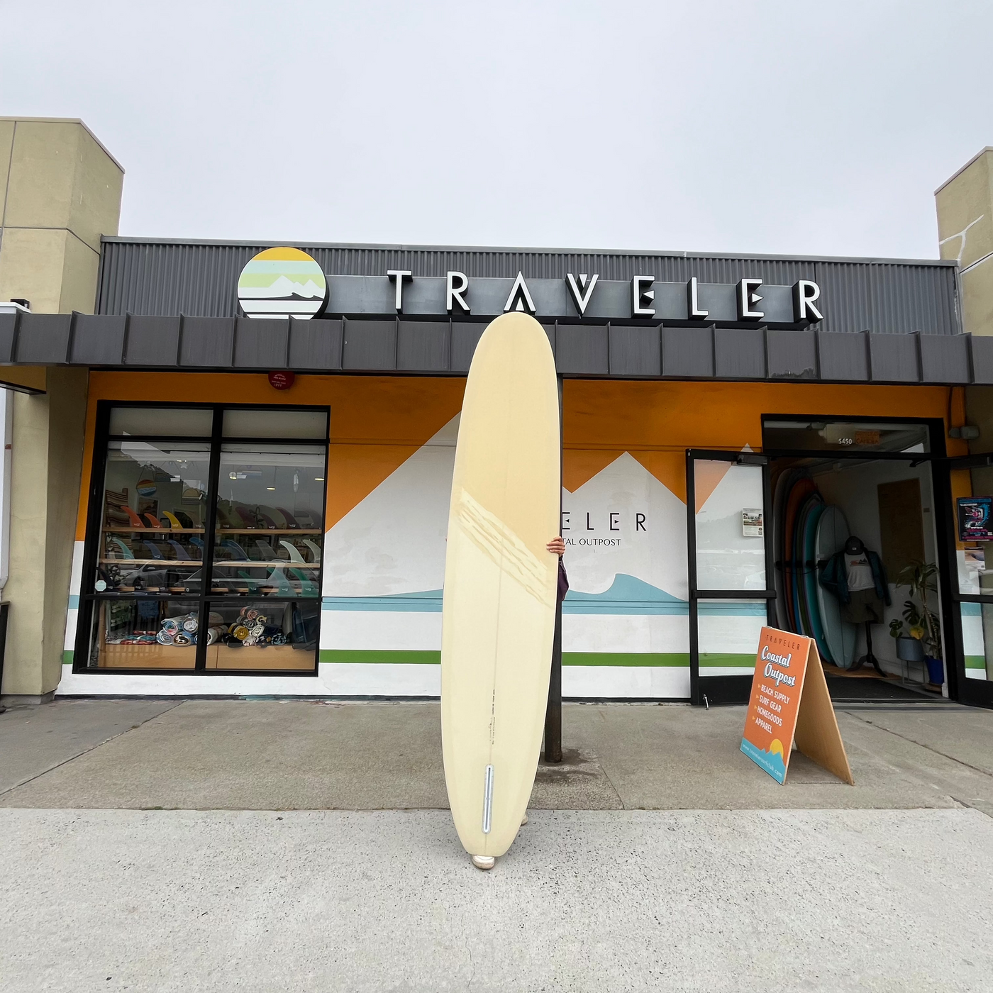 9'4 California Coaster -Tan/Manilla Folder