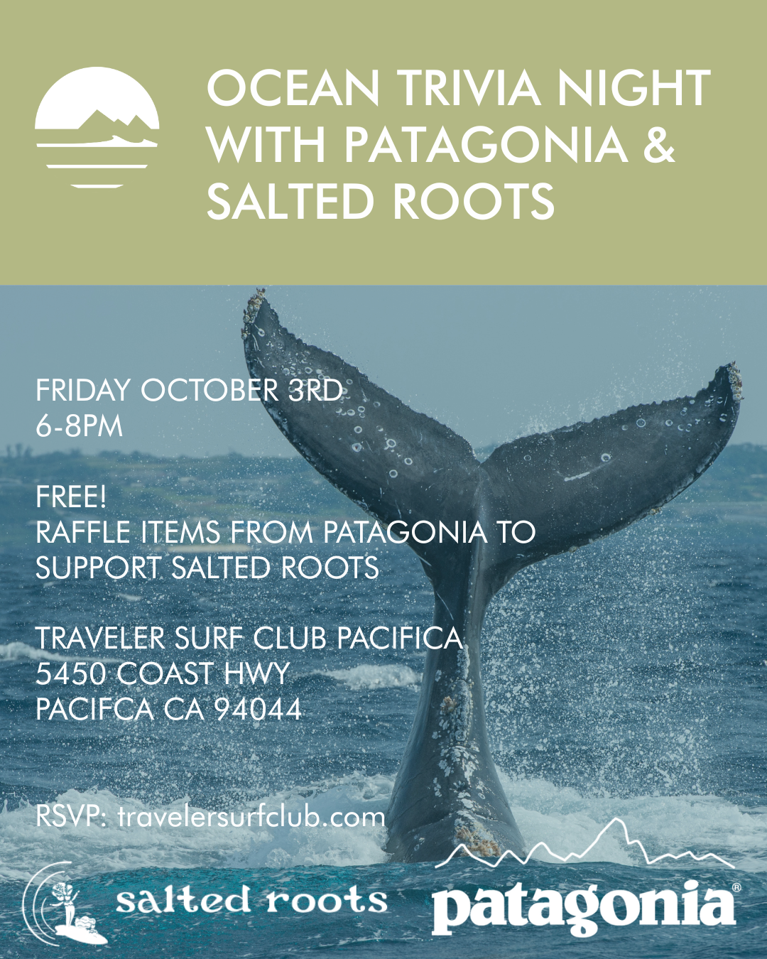 Ocean Trivia Night with Patagonia & Salted Roots