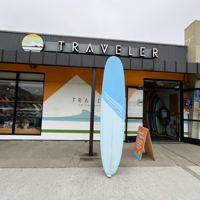 9'4 California Coaster -Blue/Lt Sky