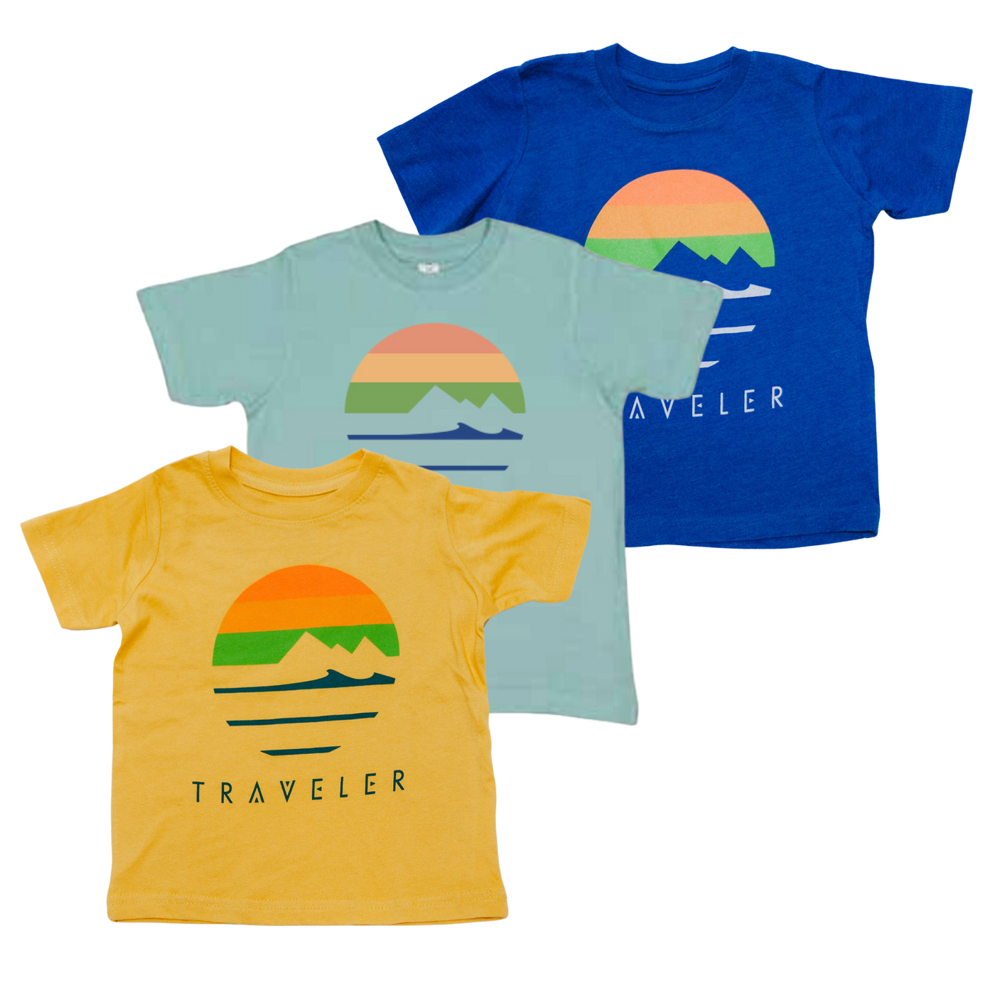 Traveler Toddler Logo Tee