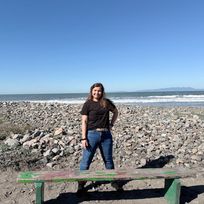 Womens Pacifica Map Boyfriend Tee