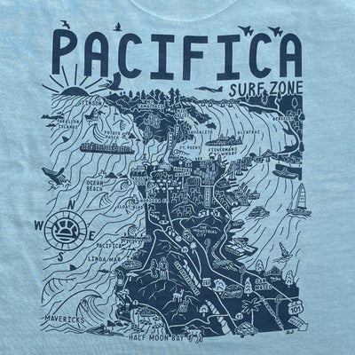 Pacifica Map Crew Fleece