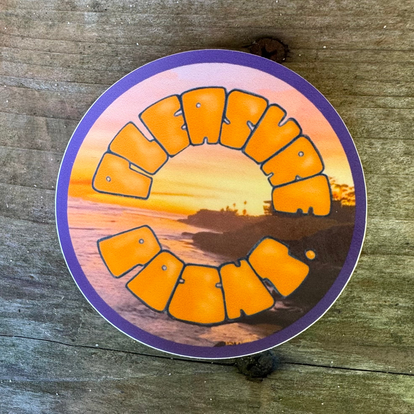 Pleasure Point Sticker