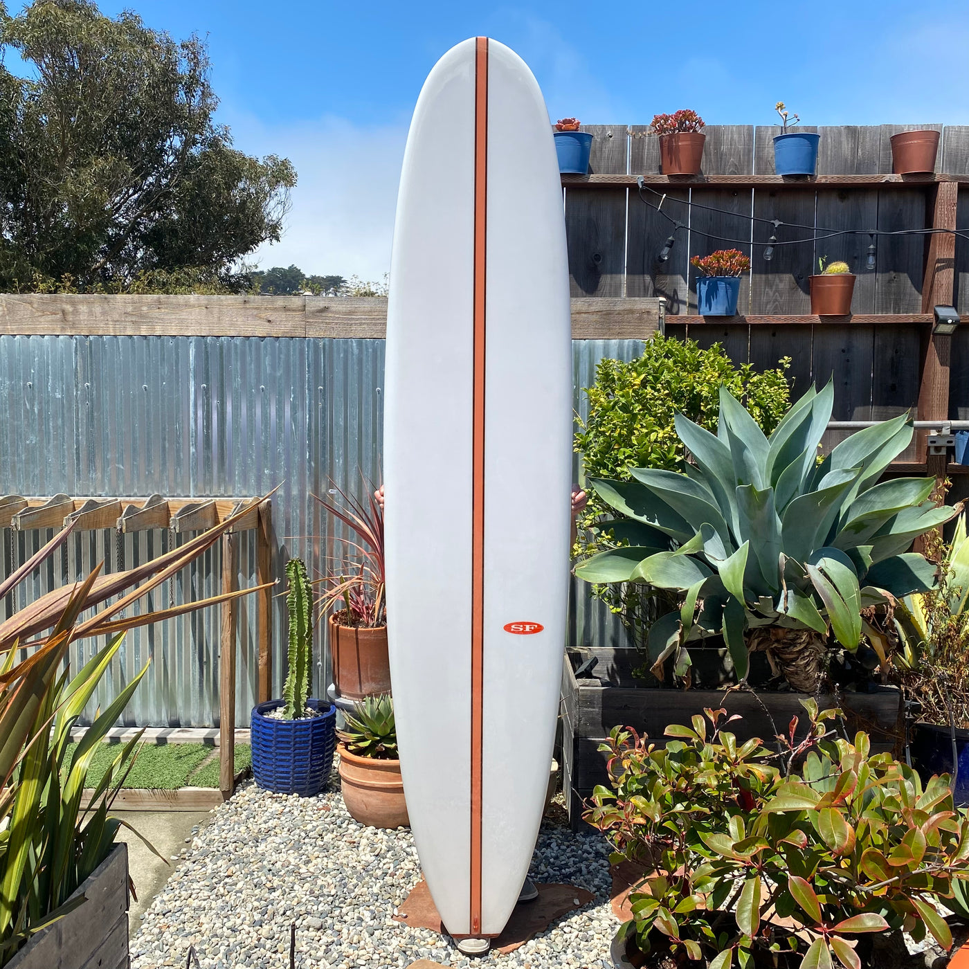 8'8 John Schultze Mini Log: with Resin Tail Block