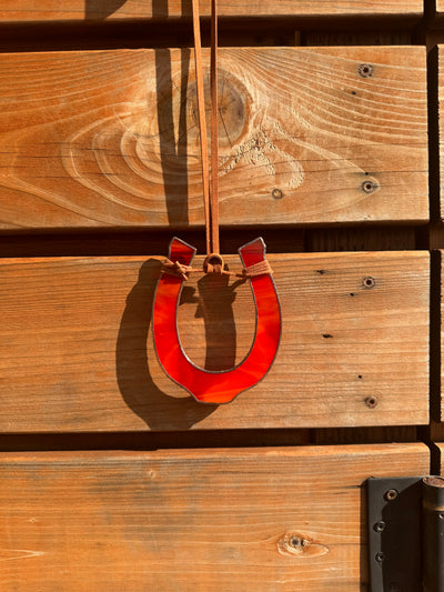 Horseshoe Stained Glass