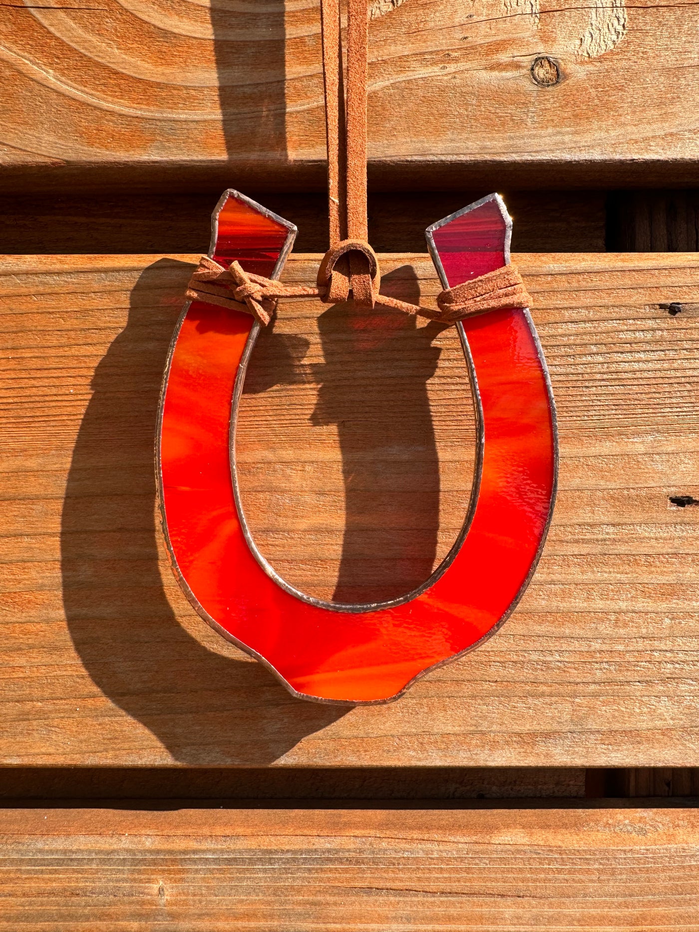 Horseshoe Stained Glass