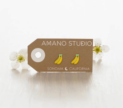 Banana Stud Earrings
