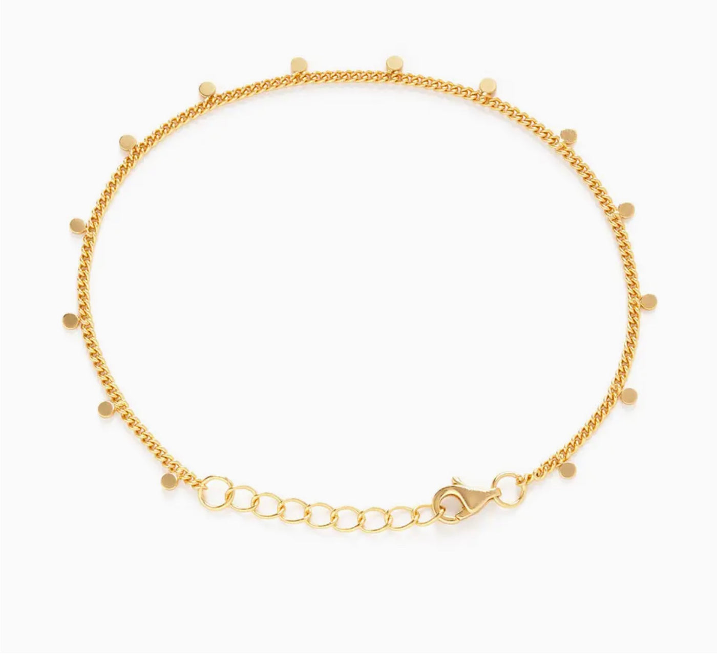 Tiny Dot Chain Bracelet