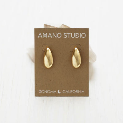 Raindrop Stud Earrings