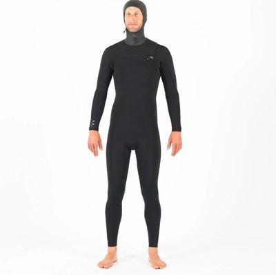 Mens Feral 5/4/3 Hooded Chest Zip Wetsuit