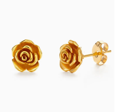 Rose Stud Earrings