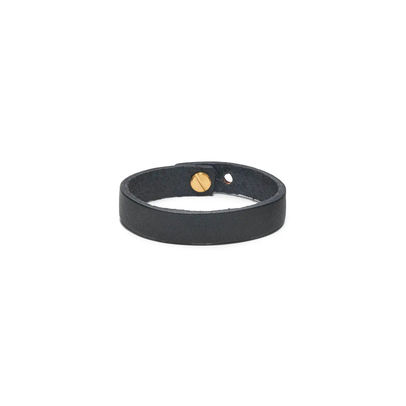 Men's Snap Leather Bracelet