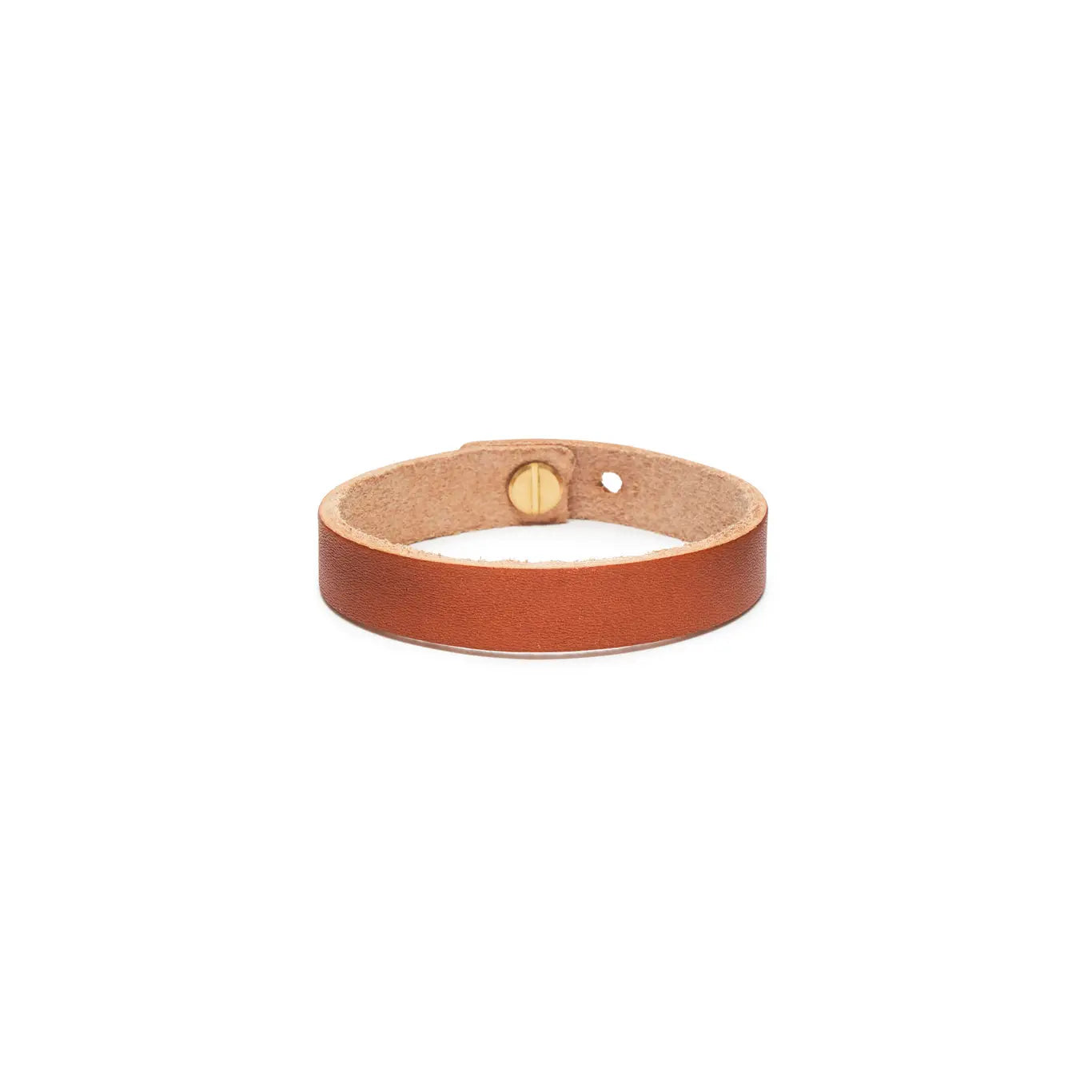 Men's Snap Leather Bracelet