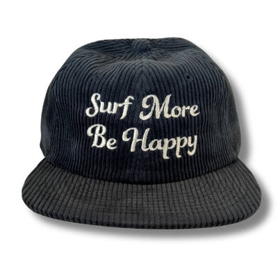 Surf More Be Happy Corduroy Hat