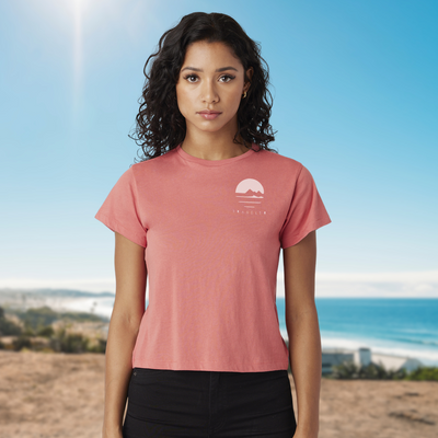 Womens Malibu Map Tee