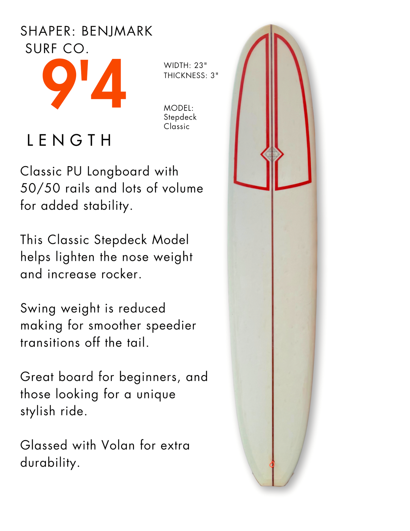 Fiberglass Surfboard Rentals - Santa Cruz