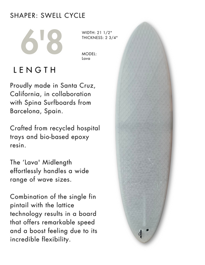 Fiberglass Surfboard Rentals - Santa Cruz