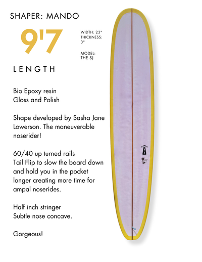 Fiberglass Surfboard Rentals - Santa Cruz