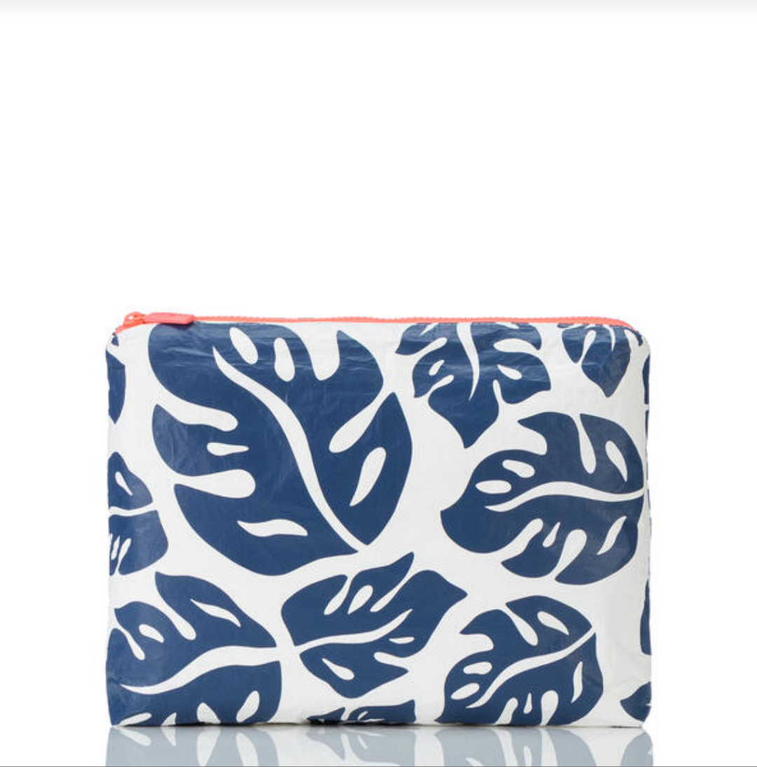sweetch☆MULTI POUCH 003 Metallic Zip Pouch S – Green Lemon Atelier