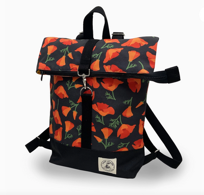 Mini Brightday Backpack: Poppy Charcoal